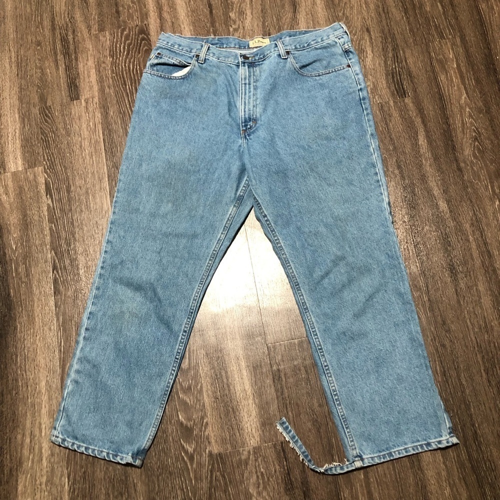L.L. Bean Men's 40x29 Classic Fit Denim Jeans